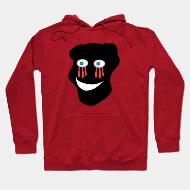 Scary face Hoodie by Menu.D